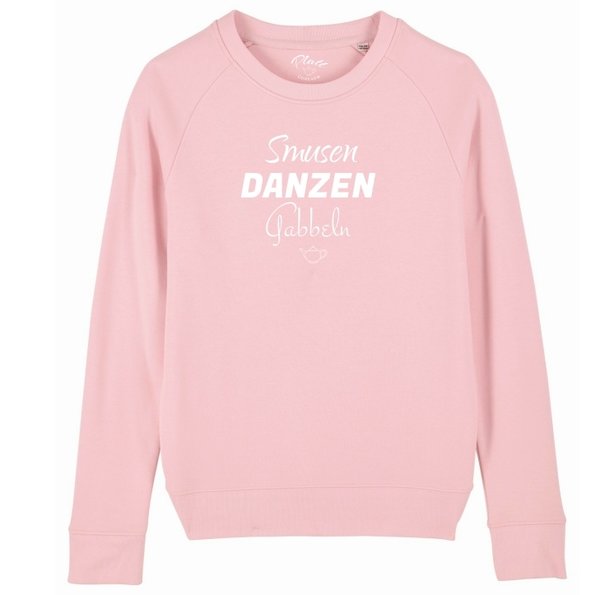 Sweatshirt Deerns - Smusen Danzen - Krabbenrosa