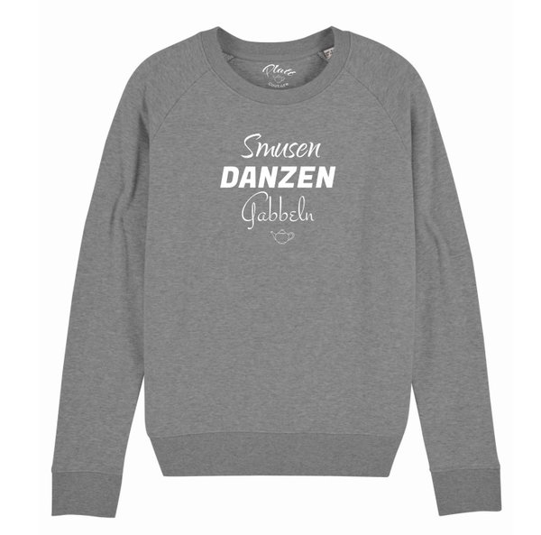 Sweatshirt Deerns - Smusen Danzen - Gischtgrau
