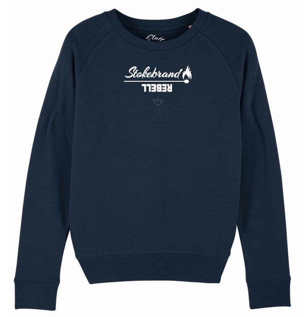 Sweatshirt Deerns - Stokebrand - Navy blau